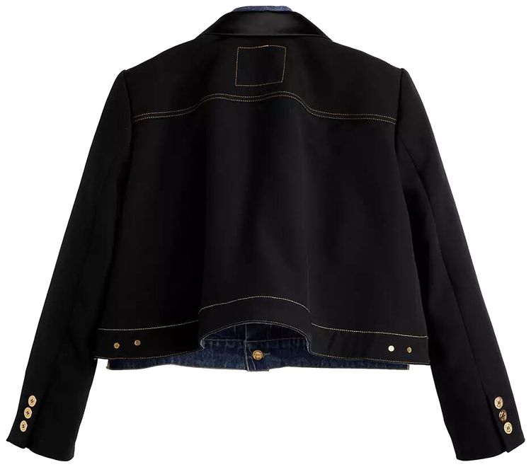 Levis x Sacai Denim x Metelasse Twill Jacket Black