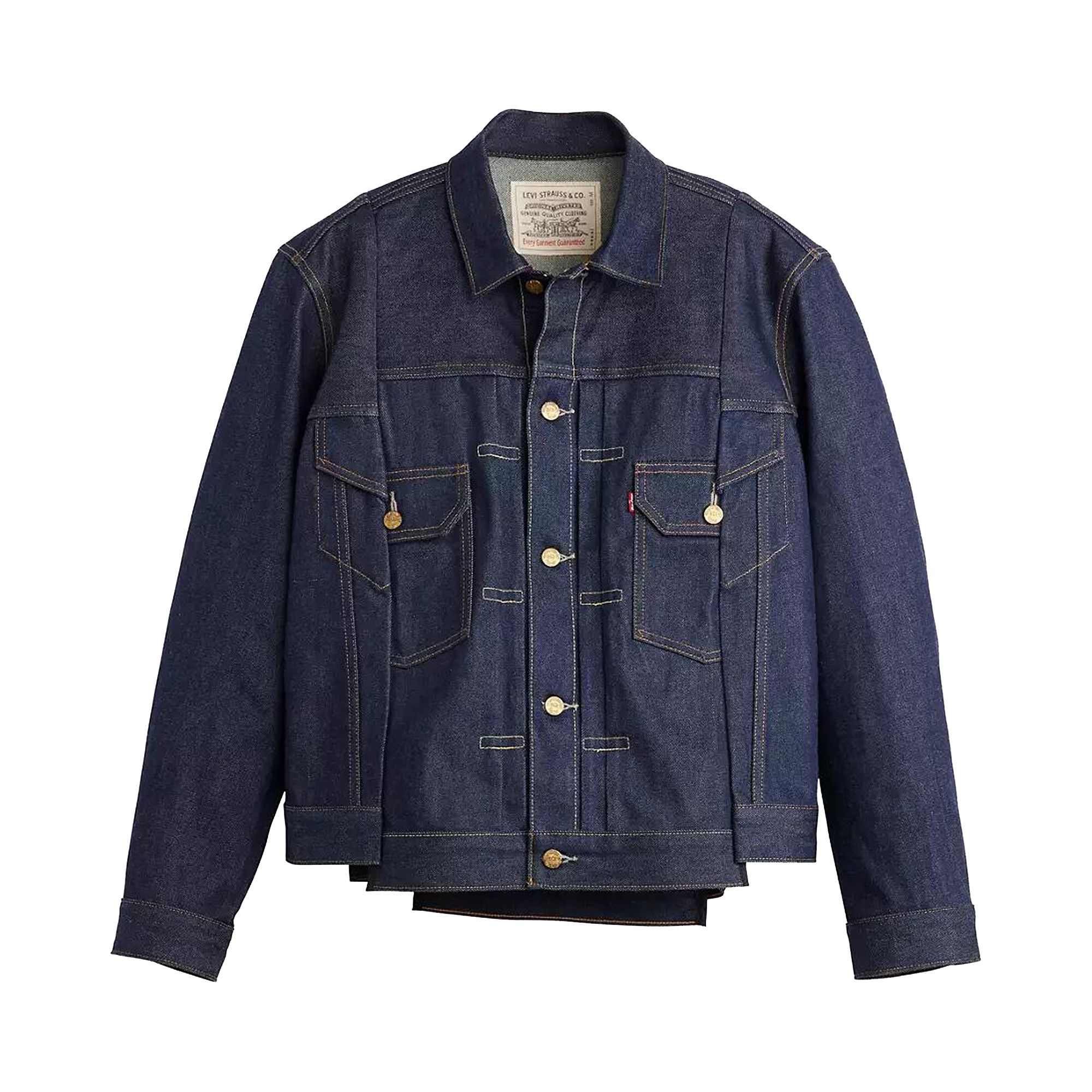 sacai x Levi’s men’s denim jacket Size 3 Levi's® X Sacai Men's Denim Jacket - Dark Wash | Levi's® US