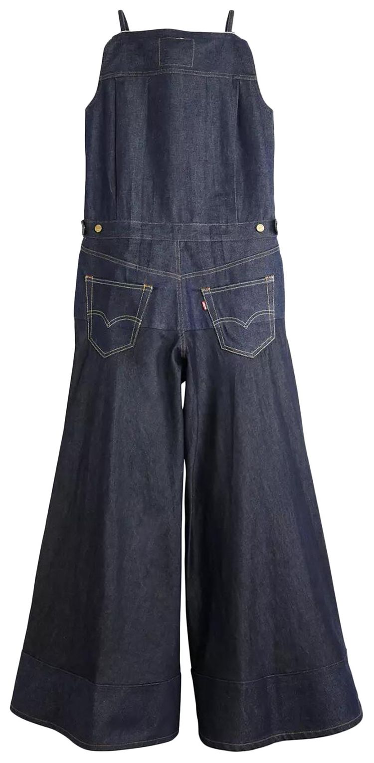 Levis x Sacai Denim Jumpsuit Dark Wash