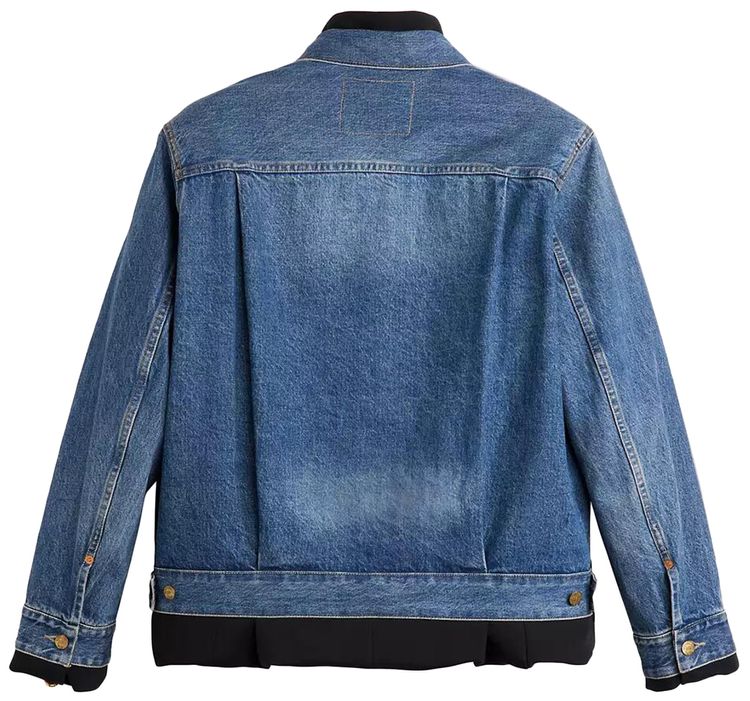 Levis x Sacai Denim x Metelasse Twill Reversible Blouson Black