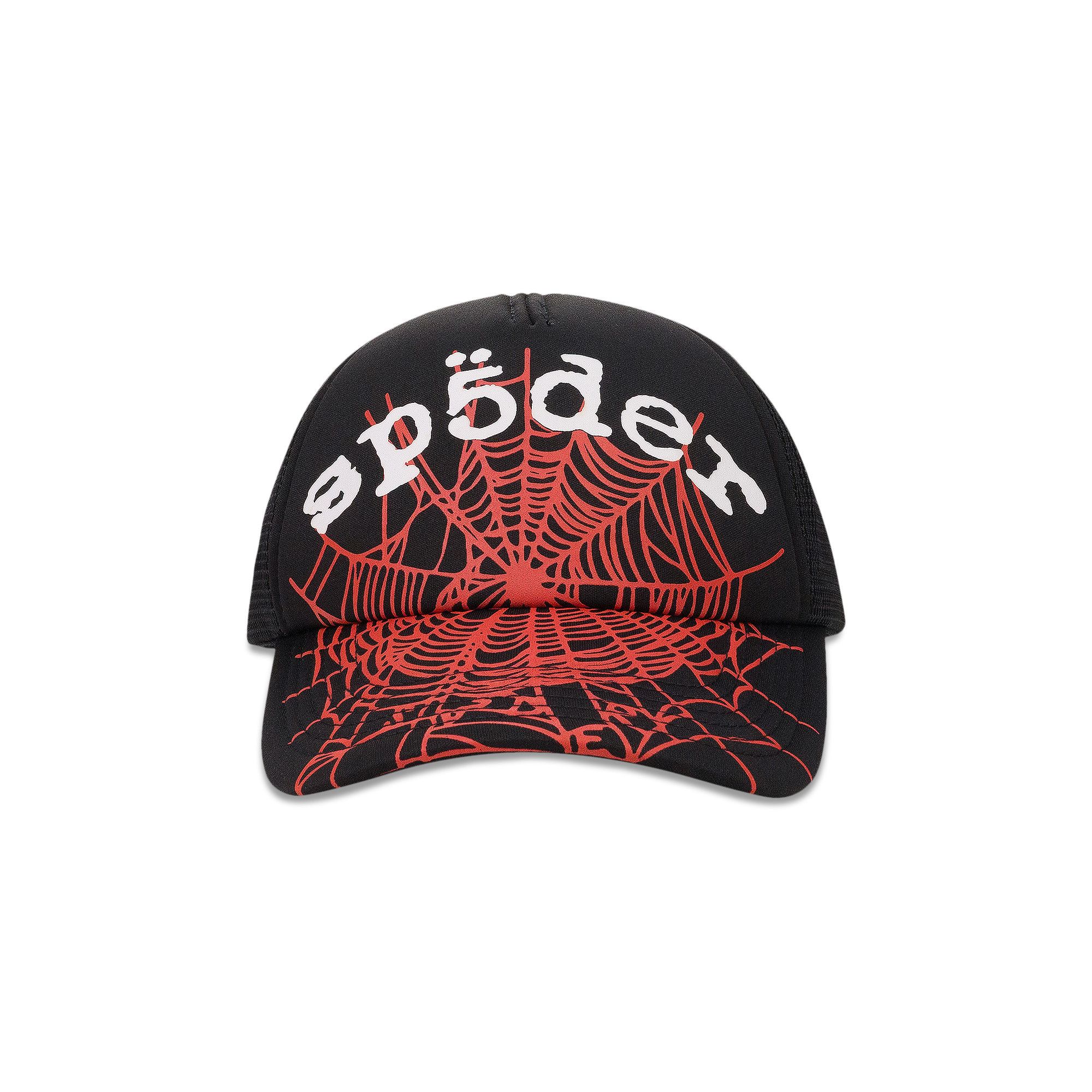 Buy Sp5der OG Web V2 Trucker 'Black' - H05FW24BLK | GOAT
