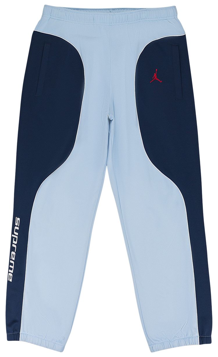 Supreme x Jordan Tricot Track Pant Light Blue