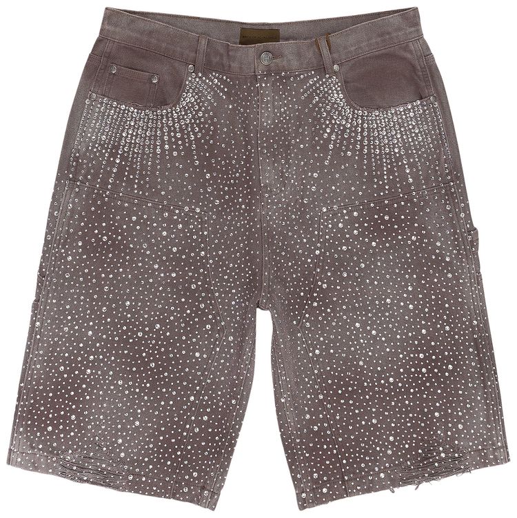 Birth Of Royal Child Redial Diamond Jorts Brown