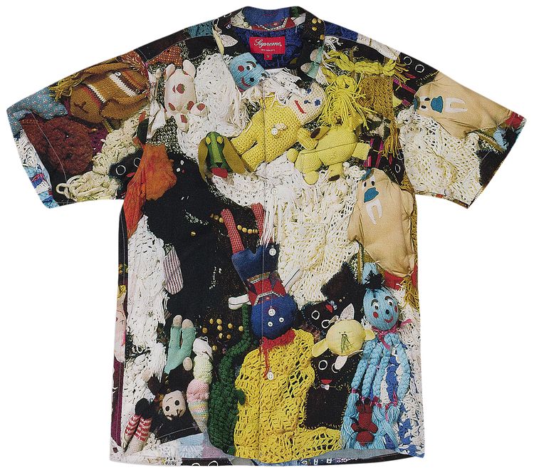 Supreme Doll Button Up Shirt Multicolor