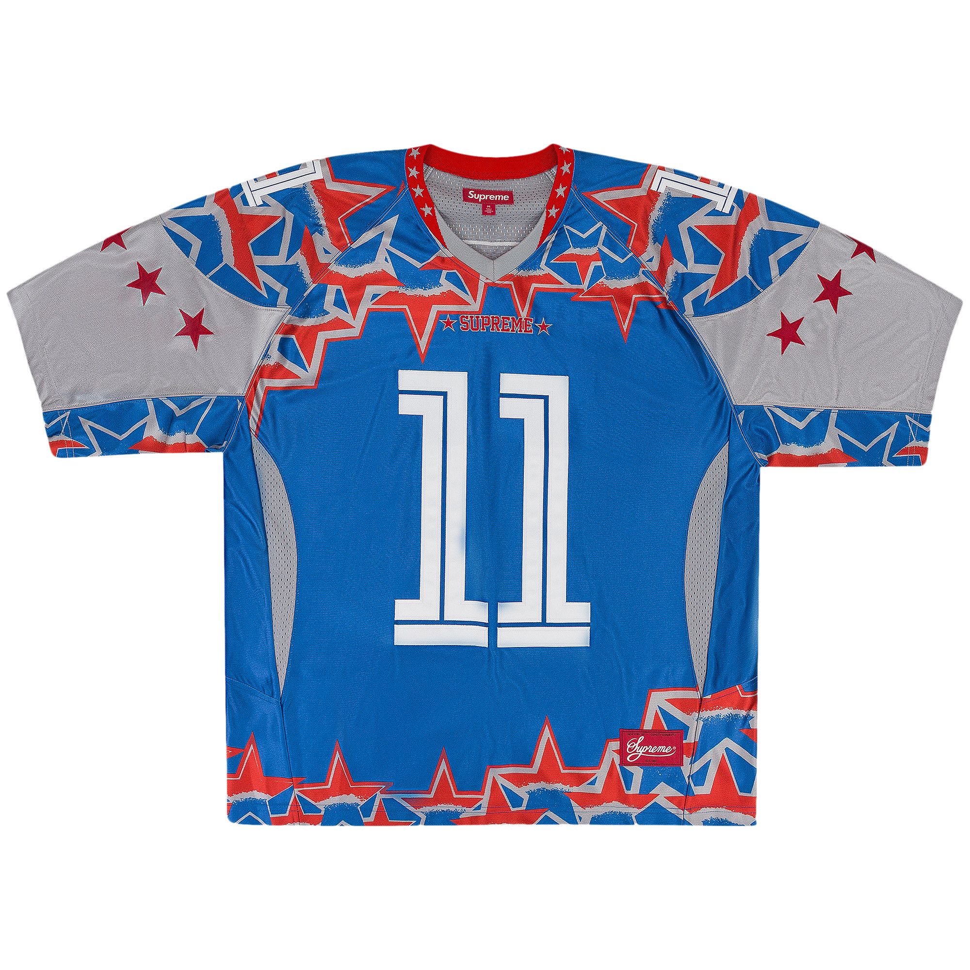 Buy Supreme Stars Football Jersey 'Blue' - SS25KN9 NAVY | GOAT