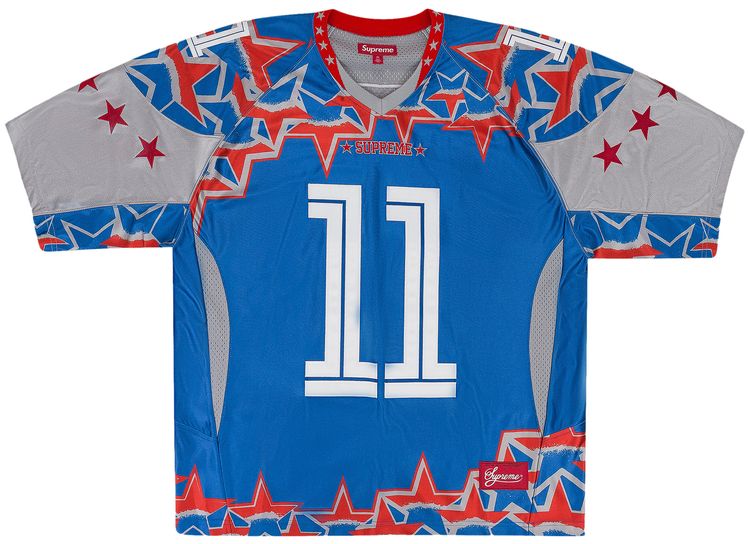 Supreme Stars Football Jersey Blue