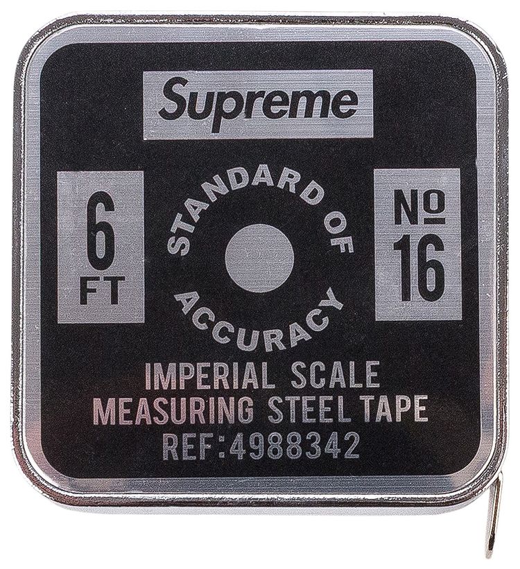Supreme Penco Tape Measure Black