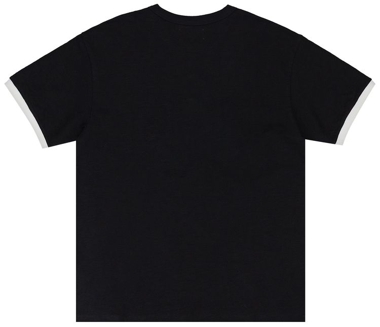 Birth Of Royal Child Pearl Patchwork Short Sleeve Black