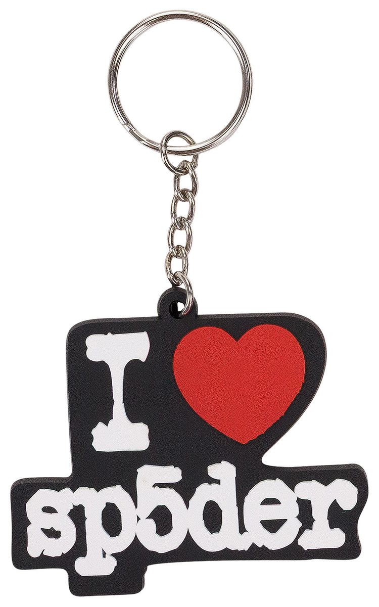 Sp5der Souvenir Keychain Black