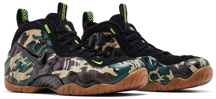 Nike Air Foamposite Pro Prm Le Green Camo