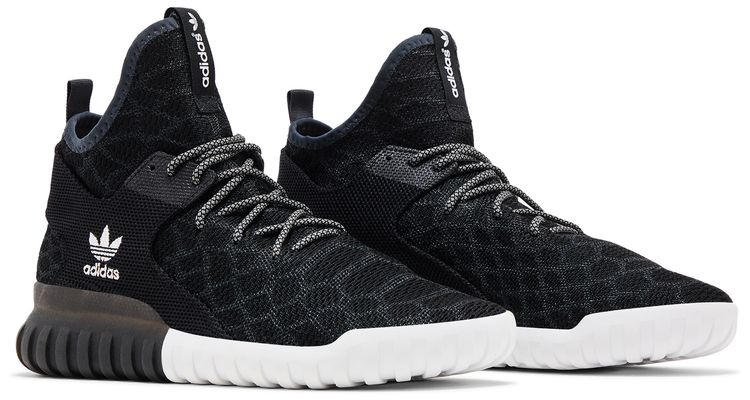 Adidas Tubular X Primeknit Core Black Carbon