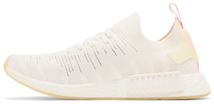 Adidas Wmns NMD R1 STLT Primeknit White Clear Orange