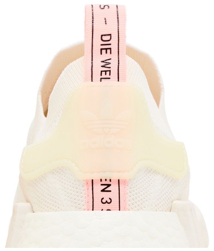 Adidas Wmns NMD R1 STLT Primeknit White Clear Orange