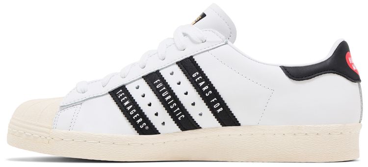 Human Made x adidas Superstar Gears For Futuristic Teenagers   White Black