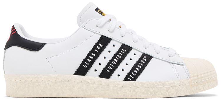 Human Made x adidas Superstar Gears For Futuristic Teenagers   White Black