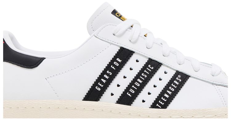 Human Made x adidas Superstar Gears For Futuristic Teenagers   White Black