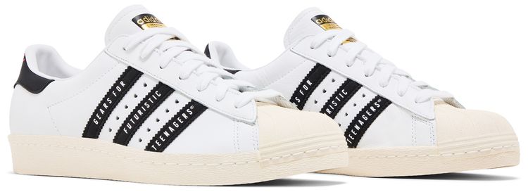 Human Made x adidas Superstar Gears For Futuristic Teenagers   White Black