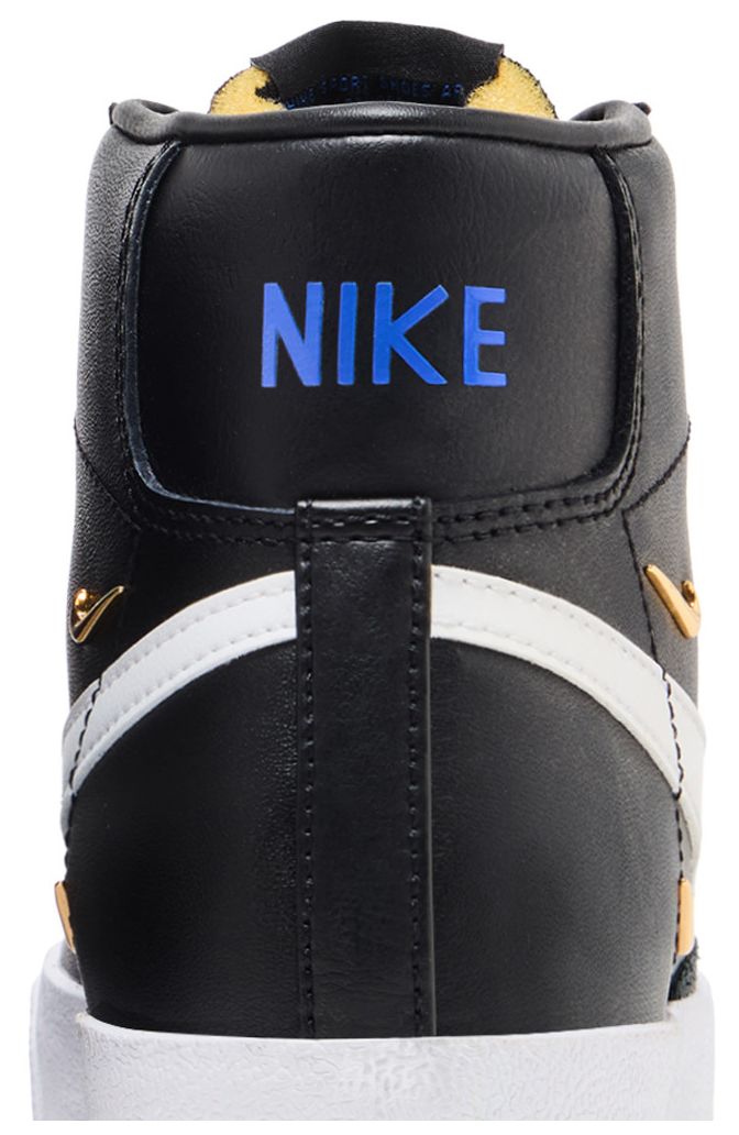 Nike Wmns Blazer Mid 77 SE Sisterhood   Black Metallic Gold