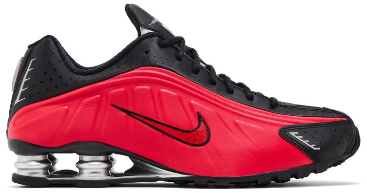 Nike Shox R4 University Red Black