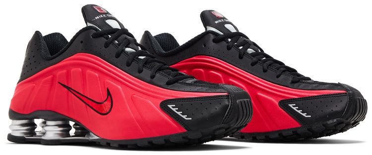 Nike Shox R4 University Red Black