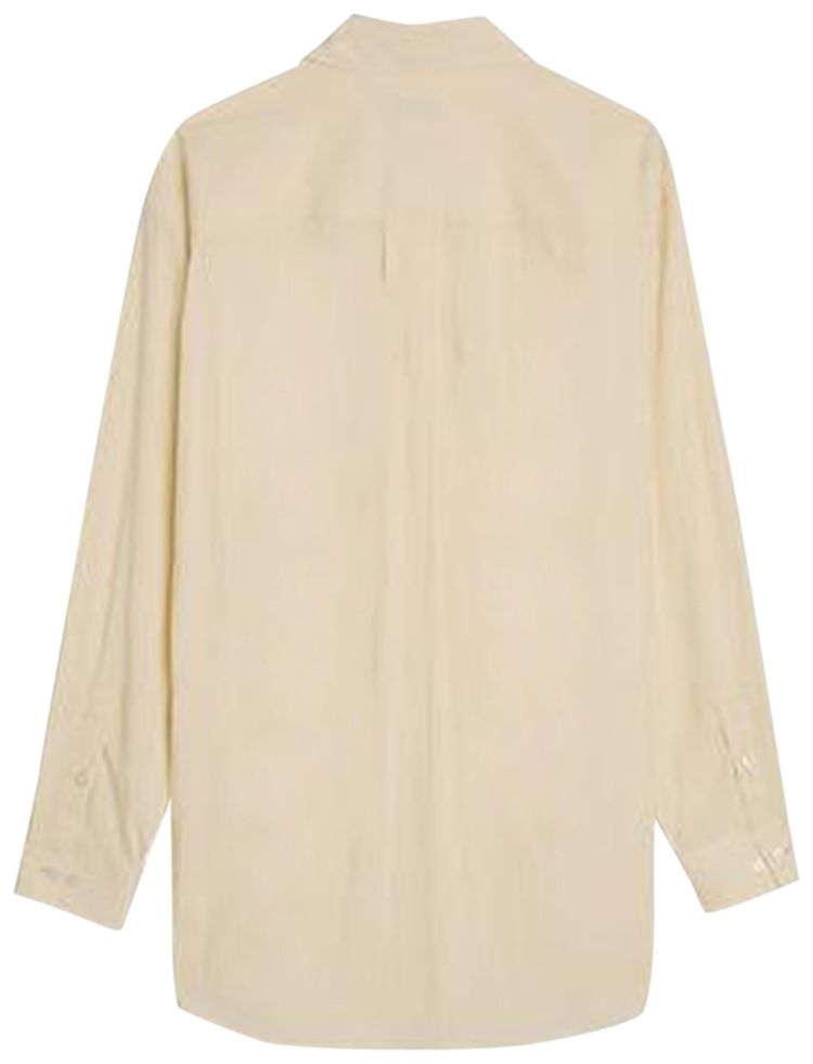 Lemaire Loop Shirt Creamy White
