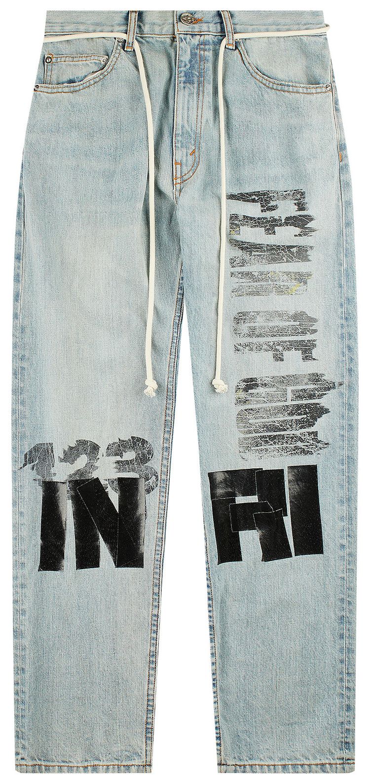 RIVINGTON roi Rebis Inri He Rose 1 Pants Indigo