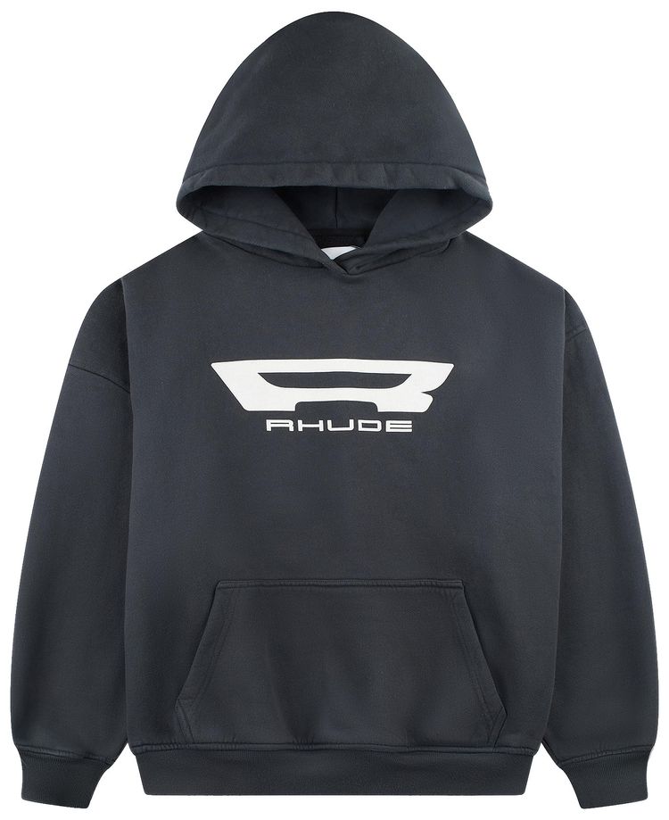 Rhude Campione Hoodie Vintage Black