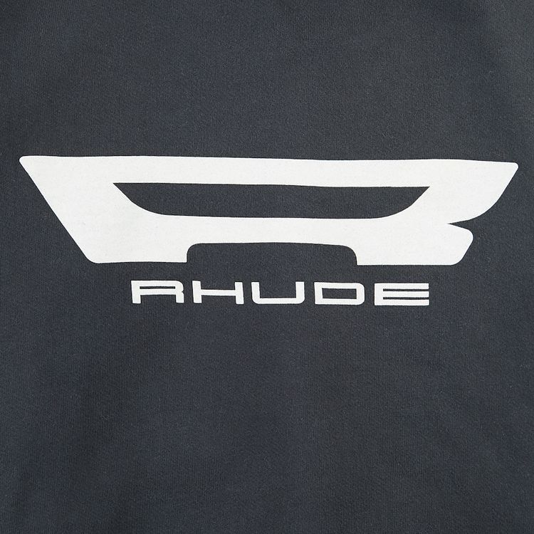 Rhude Campione Hoodie Vintage Black