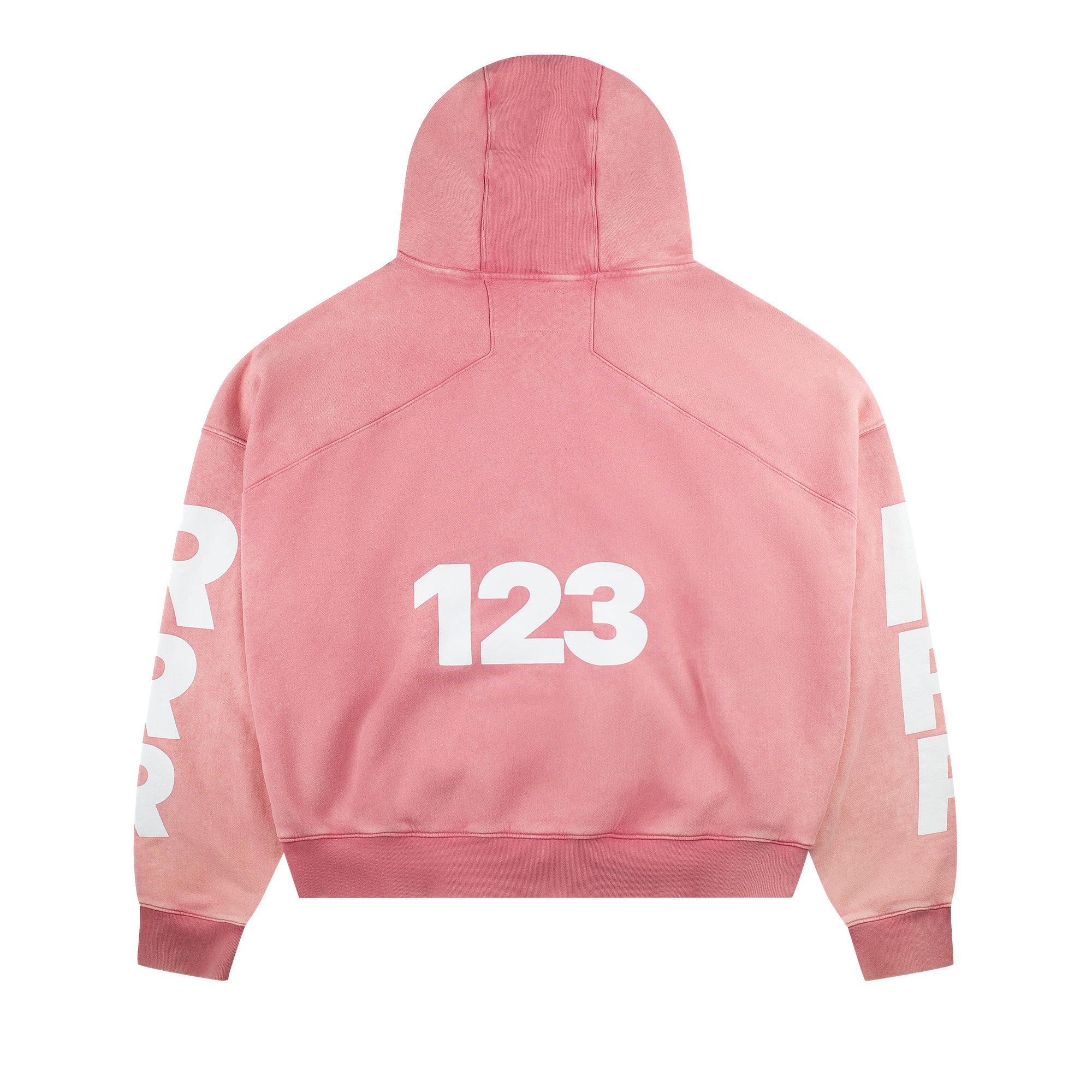 Buy RIVINGTON roi Rebis USO 123 CVA Zip Hoodie 'Pink' - CUSO ZH67