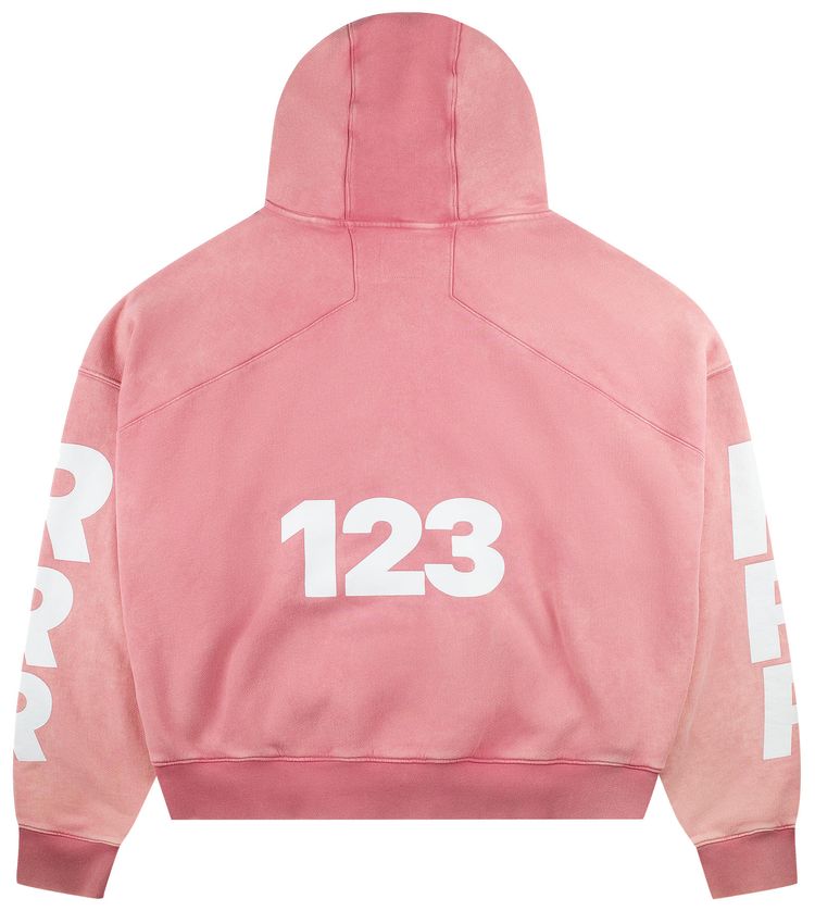 RIVINGTON roi Rebis USO 123 CVA Zip Hoodie Pink