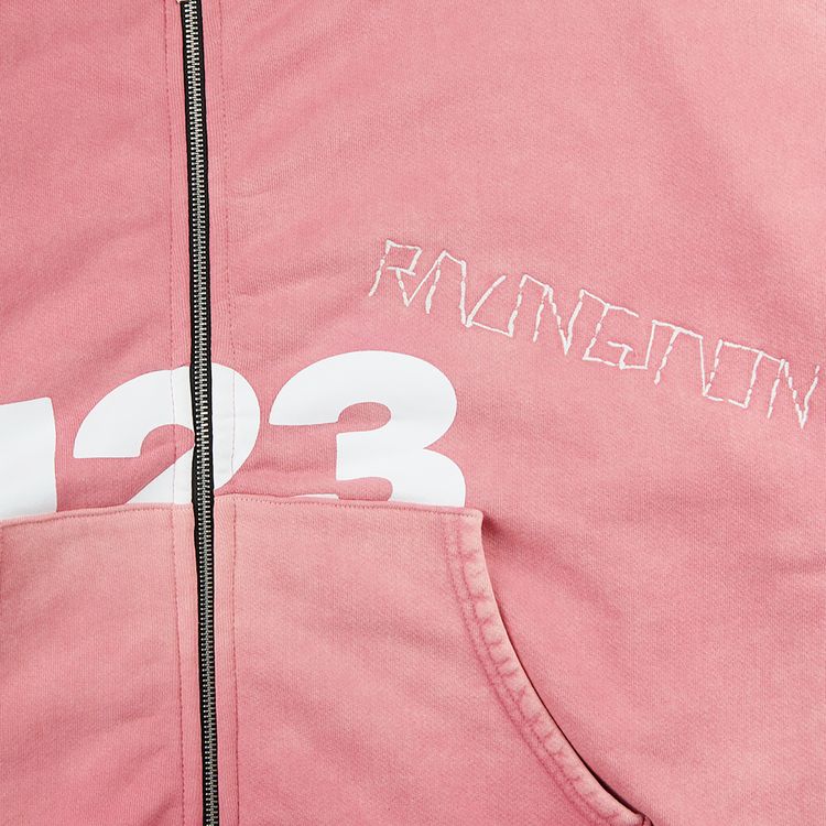 RIVINGTON roi Rebis USO 123 CVA Zip Hoodie Pink
