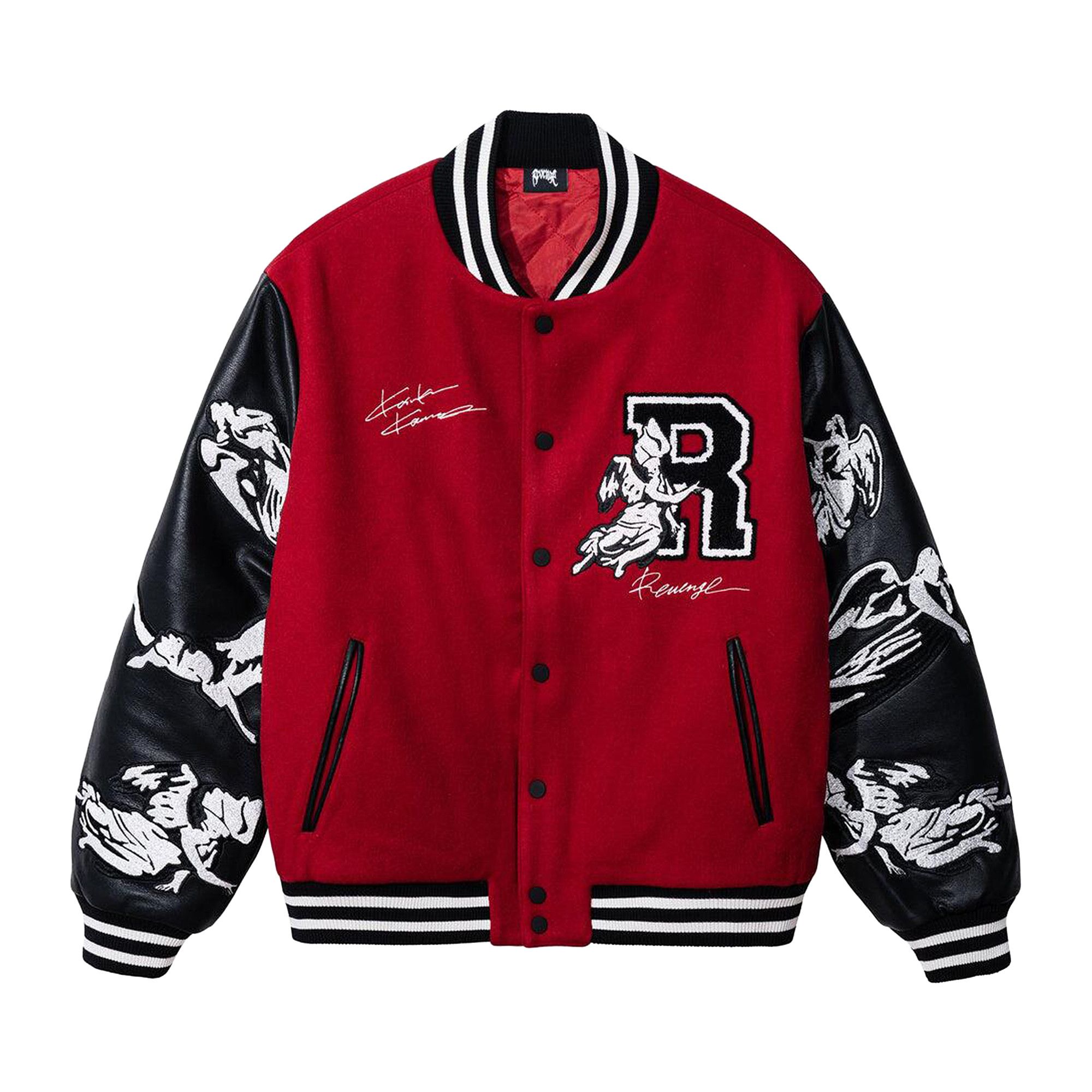Buy Revenge x Kosuke Kawamura Embroidered Varsity Jacket