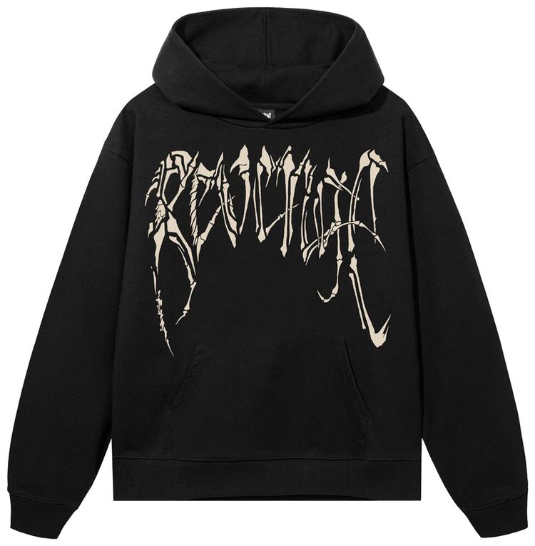 Revenge Bones Hoodie Black
