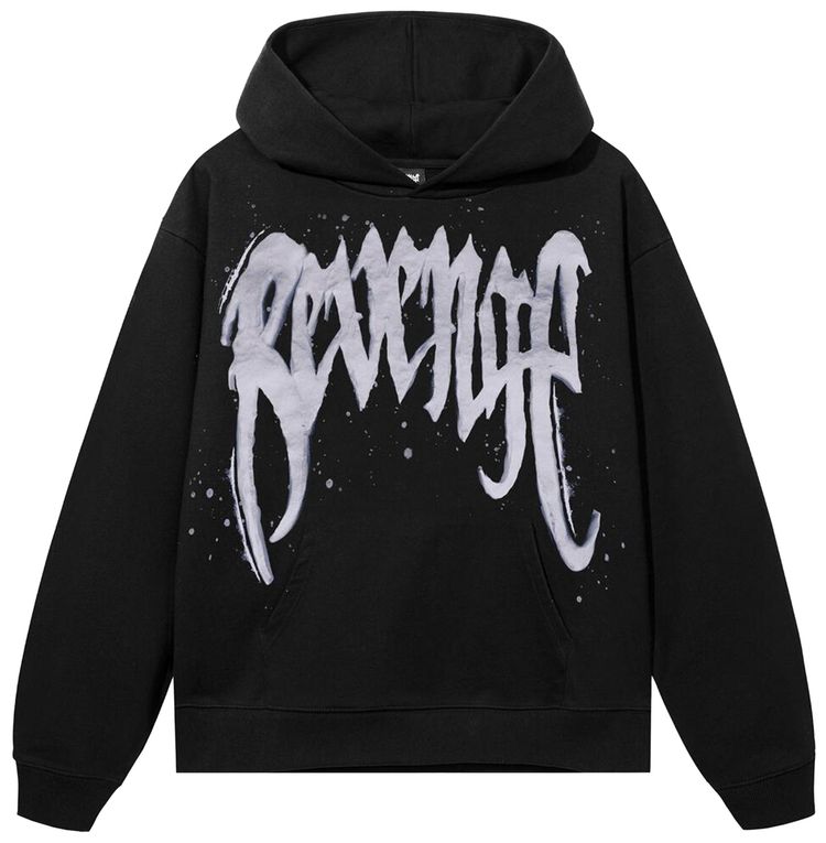 Revenge Snowfall Hoodie Black