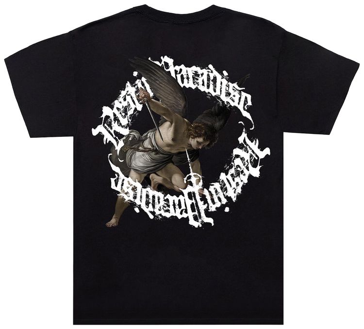 Revenge St Michael Tee Black