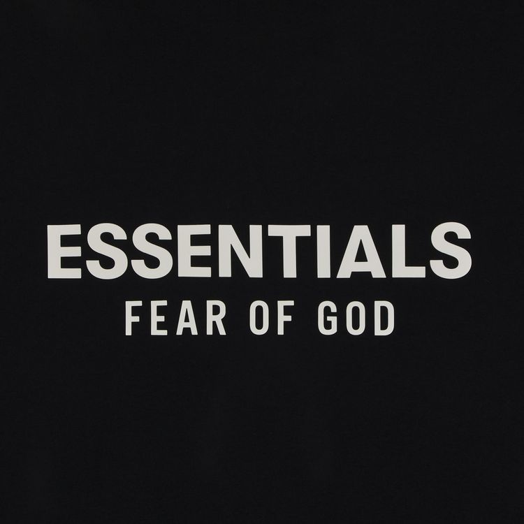 Fear of God Essentials Classic Fit T Shirt Jet Black