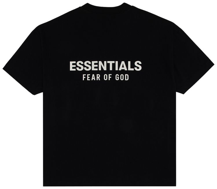 Fear of God Essentials Classic Fit T Shirt Jet Black