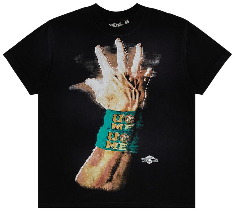 Hellstar x WWE John Cena T Shirt Black