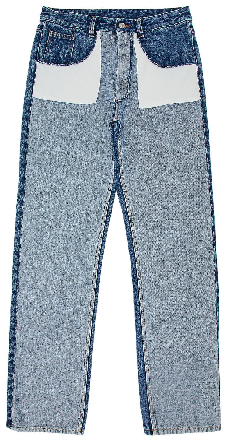 MM6 Maison Margiela 5 Pockets Denim Pants Medium Blue