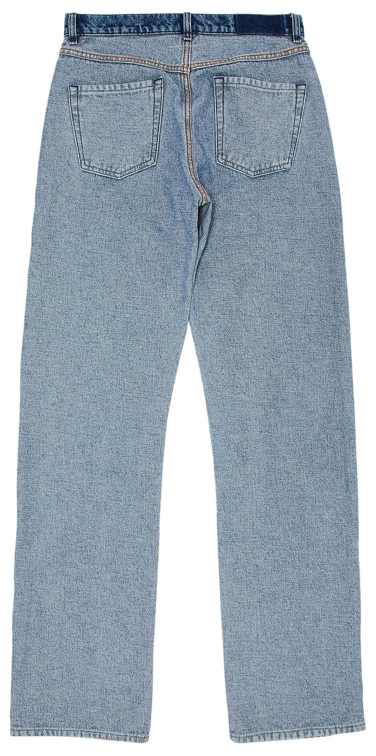 MM6 Maison Margiela 5 Pockets Canvas Pants Medium Blue