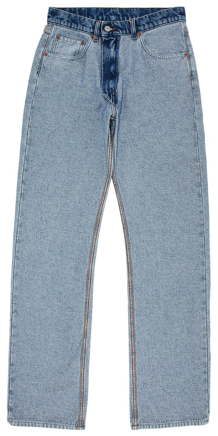 MM6 Maison Margiela 5 Pockets Canvas Pants Medium Blue