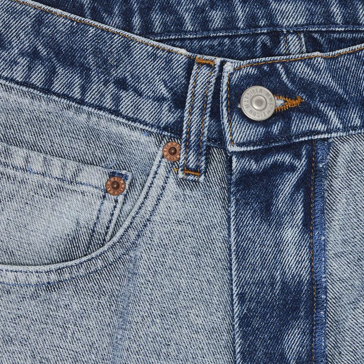 MM6 Maison Margiela 5 Pockets Canvas Pants Medium Blue