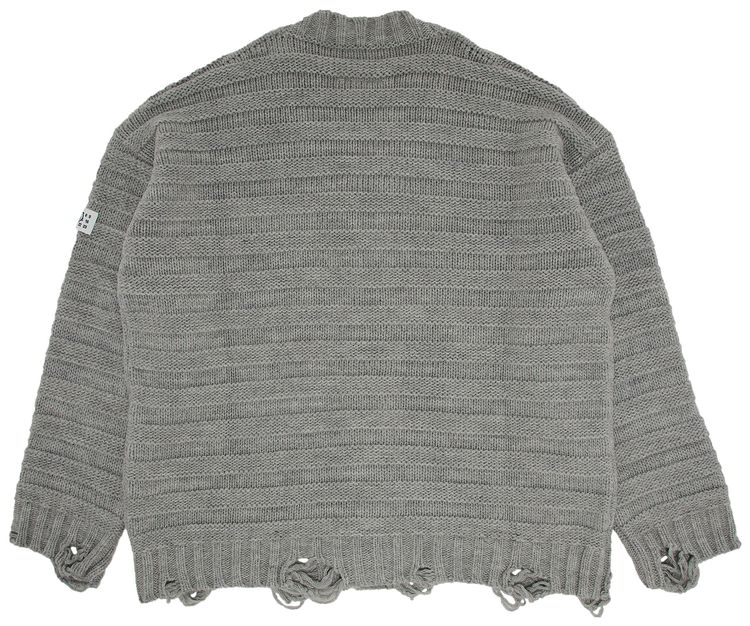 MM6 Maison Margiela Cardigan Light Grey Melange