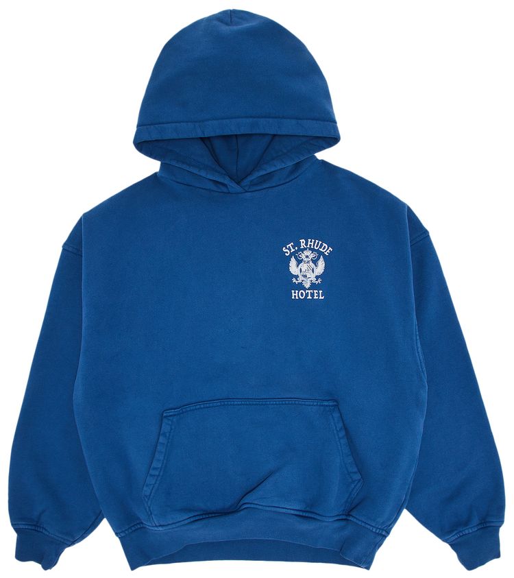 Rhude Saint Seal Hoodie Royal Blue