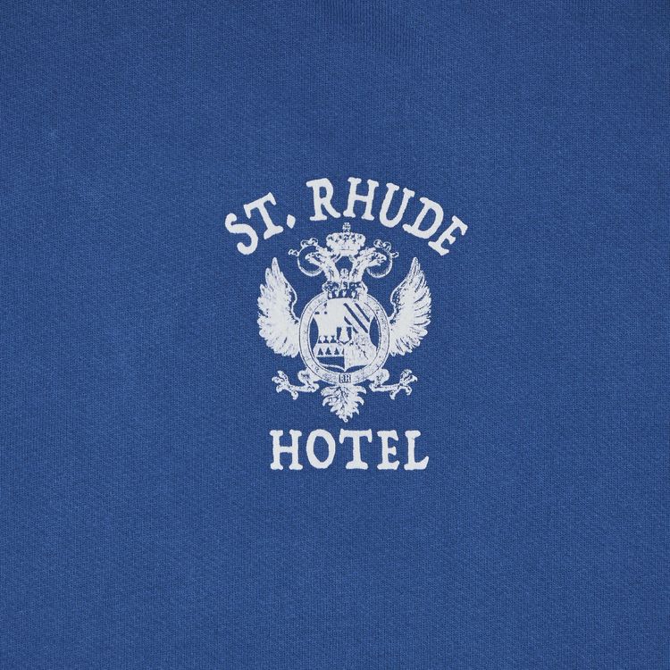 Rhude Saint Seal Hoodie Royal Blue