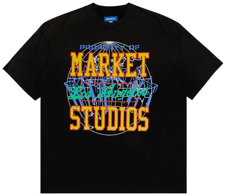 Market Property Of Market T Shirt Black