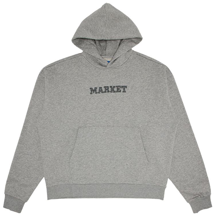 Market Terminally Online Hoodie Heather Grey