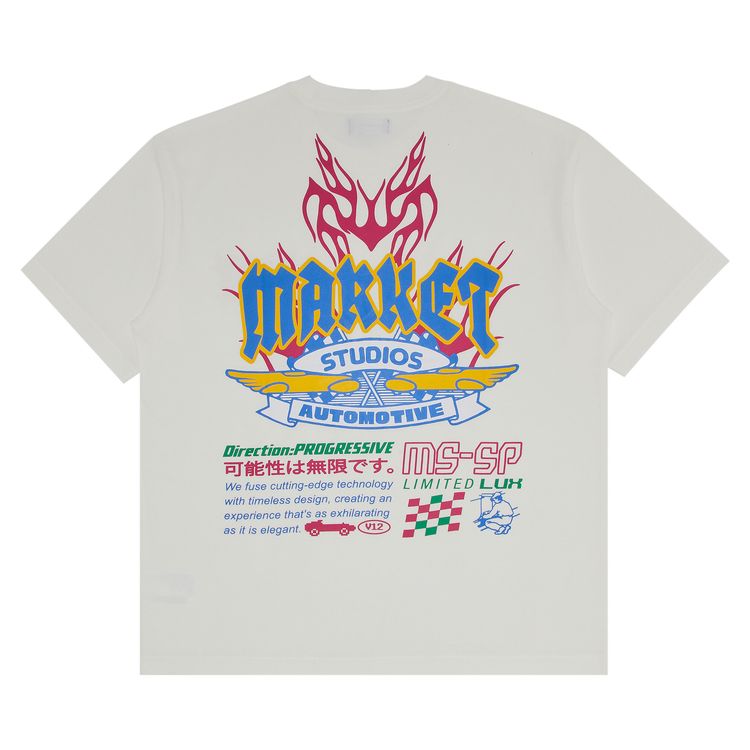 Market V12 T Shirt Unbleached Cotton