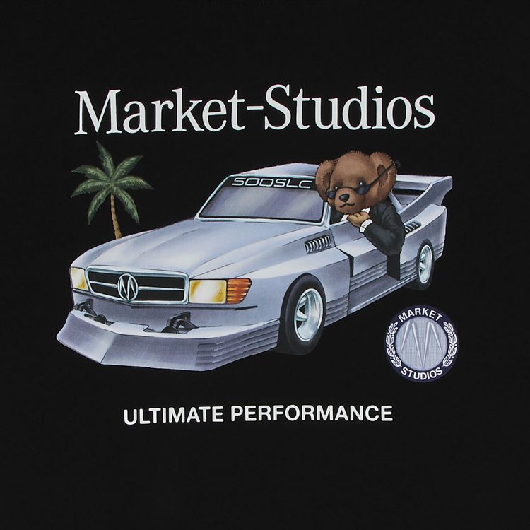 Market Des Bear T Shirt Black
