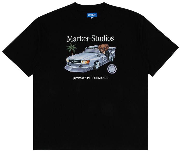 Market Des Bear T Shirt Black